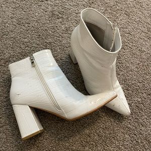 White Booties